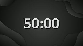 50 Minute (3000 Seconds) Countdown Timer