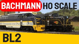 Product Demo: Bachmann HO Scale BL2 Diesel Locomotive DCC Equipped with LED Lighting!