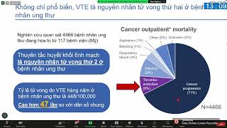 Thuyên tắc huyết khối tĩnh mạch ở bệnh nhân ung thư: cách thức tối ưu hóa lựa chọn kháng đông