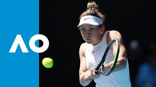 Elise Mertens vs Simona Halep - Match Highlights (R4) | Australian Open 2020