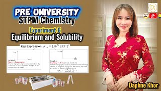 PreUniversity STPM Chemistry Experiment 6 Equilibrium Solubility Ksp PbCl2 #stpm#experiment#kimia