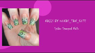 Spider Gradient Set Pretty Fingers By Robin Stamping Palate - Stamp Layering