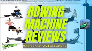 Rowing Machine Reviews and Rowing Machine Class – Oar Board Ambassador Meeting March 16, 2021