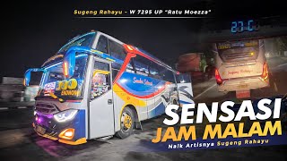 RATU MOEZZA PELARINYA JAM MALAM !! 🔥 - Trip Sugeng Rahayu 7295 Surabaya-Solo