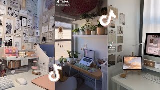 CUTE AESTHETIC DESK | PART 1 | Desk set up Inspiration  - TikTok compilation