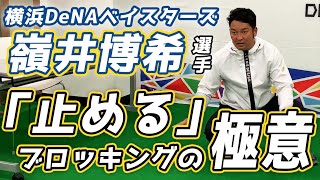 【横浜DeNAベイスターズ  嶺井博希選手】「止める」ブロッキングの極意