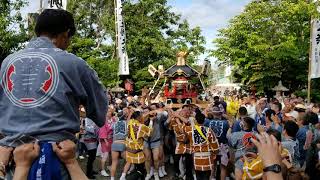 2019.6.23銭函豊足神社例大祭宮入