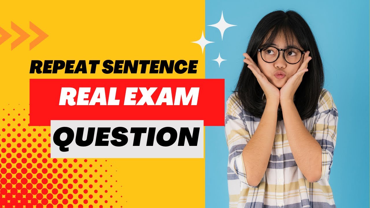 PTE Repeat Sentence Real Exam Question DEC 2022| Most Repeated Repeat ...