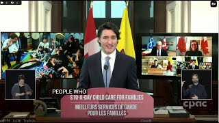 PM Justin Trudeau announces child-care agreement with Nunavut – January 24, 2022