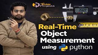 Object Detection using OpenCV Python | Real-Time Object Measurement using Python OpenCV