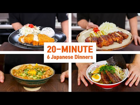 20-Minute Japanese Dinners That Will Change Your Life…Or Maybe 25