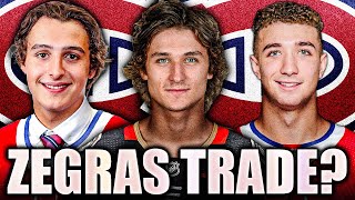 TREVOR ZEGRAS TRADE FOR DAVID REINBACHER OR LOGAN MAILLOUX? Montreal Canadiens, Anaheim Ducks News