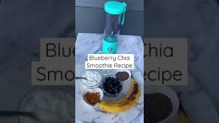 Blueberry Chia Smoothie BlendJet Recipe