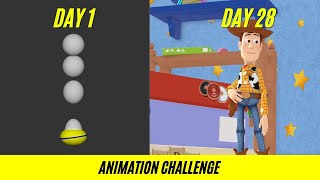 The 28 Day Animation Challenge | ready to animate like a pro?