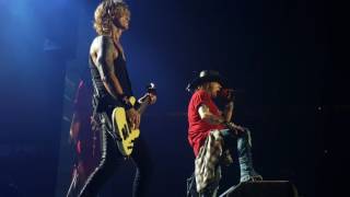 Guns and Roses GnR Paradise City Last Song Not in this lifetime live front pit Houston Tx 8/5/2016