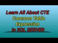 Part 1-CTE(Common Table Expression) | Perform DML Operations using CTE