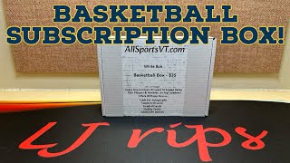 1st Basketball Subscription Box! All Sports VT White Box! Lot of rookies, so many packs!