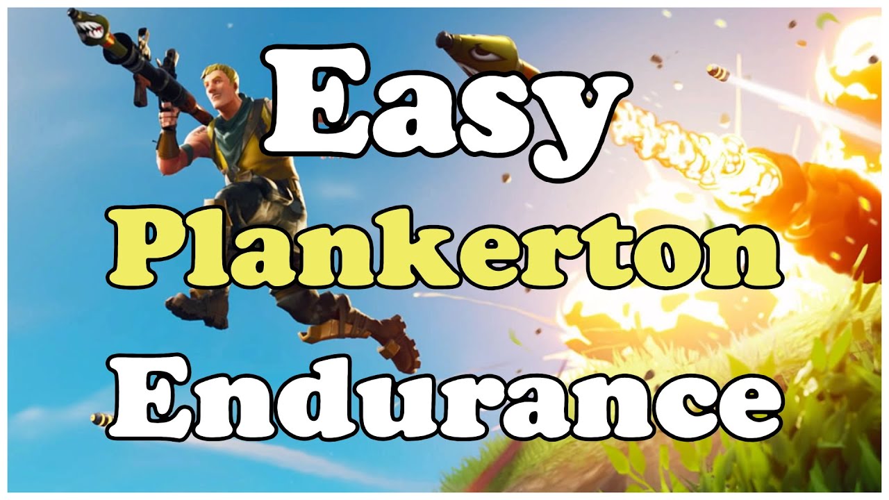 Fortnite Plankerton Endurance AFK North Build Guide - YouTube