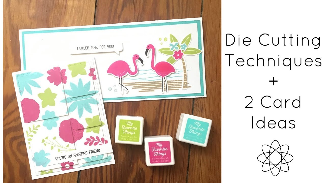 Die Cutting Techniques 2 Card Ideas Youtube