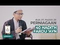 Perniagaan - Bab 27, Hadith 33