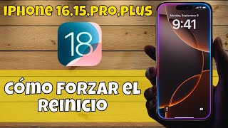 Cómo forzar el reinicio en iPhone 16,15,pro,plus (ios 18)