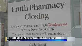 Fruth Pharmacy to close all stores, services moving to Walgreens
