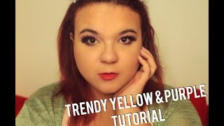 Trendy Yellow and Purple Tutorial