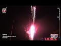 red and blue shogun fireworks