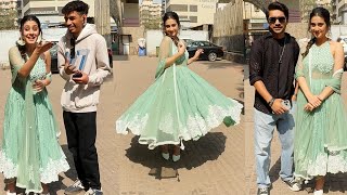 Actress Isha Malviya Spotted At Moonlit Studios Andheri🤩| MS shorts