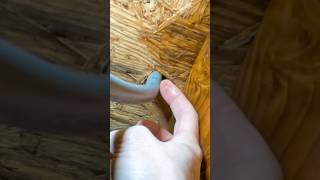 Repairing a leaking polybutylene pipe in a crawl space 💦 #plumbing #plumber #asmr #diy