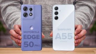 Motorola Edge 50 Pro Vs Samsung A55 | Full Comparison ⚡ Which one is Best?