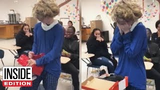 Bullied Teen Gets Sweet Surprise at New High School