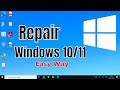 How to Repair Windows 10/11 Computer (3 Easy Steps)