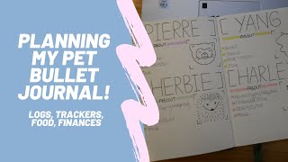 Planning my Pet Bullet Journal!