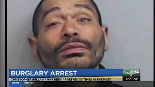 Serial burglar behind bars again