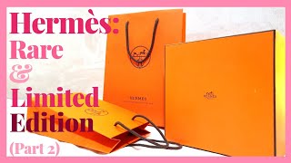 HERMÈS RARE \u0026 LIMITED EDITION BAGS (Part 2)