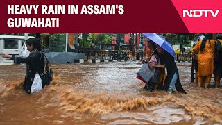 Guwahati Rain | Waterlogging In Assam's Guwahati After Heavy Rain