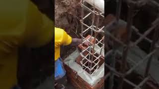 foundation ka July I dekhte hain tarika #building #work #construction #shortvideo #shots #shotsYouTu