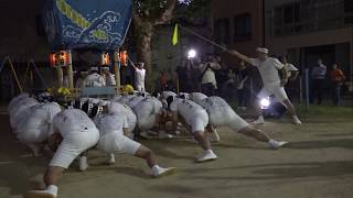 2018長崎くんち　椛島町・太皷山コッコデショ　担ぎ上げ　20180720195324