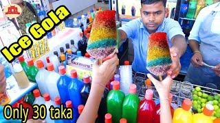 বিখ্যাত গোল্লা আইসক্রিম | Bangladeshi Special Ice Gola, Ice Golla Lollypop😋| Bangladeshi Street Food