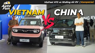 Harga Mirip, Pilih VinFast VF3 atau Wuling Air EV? | IIMS 2025