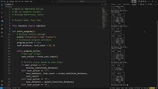 CS50P - Final Project | TaskFlow | ToDo list | Python