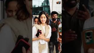 Janhvi Kapoor Snapped At Domestic Airport