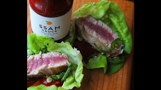 Mantry Live! Ep. 16 // Tuna Lettuce Wraps w/ Momofuku Ssäm Sauce