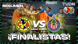 HIGHLIGHTS  | América vs Chivas | CL2024 - Liga Mx Semifinal vuelta  | TUDN