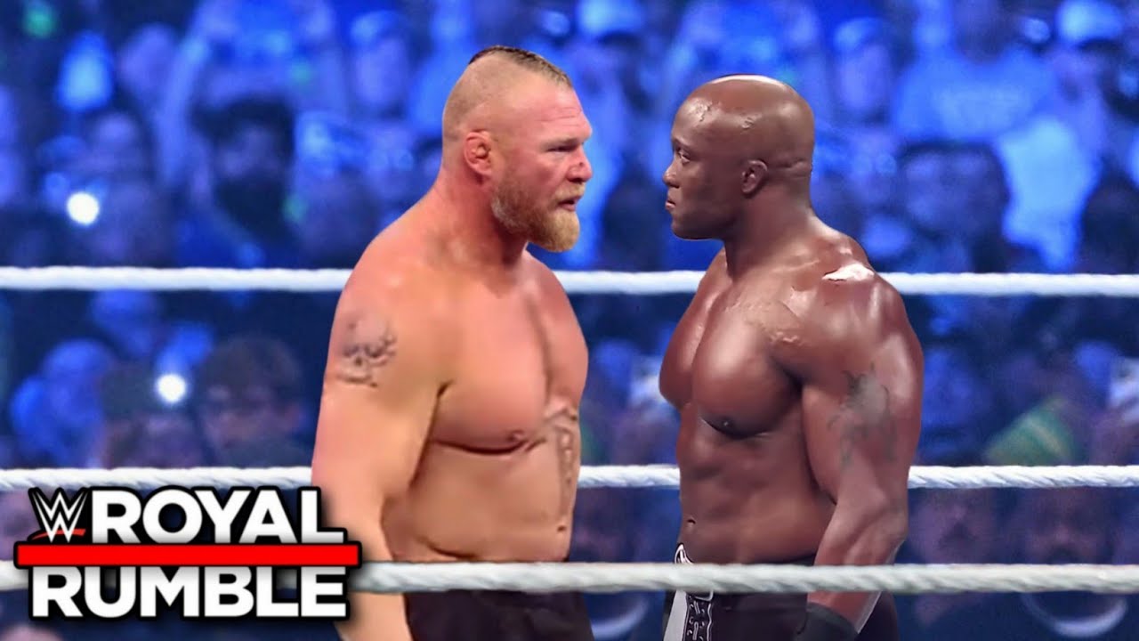 FULL MATCH - Brock Lesnar Vs. Bobby Lashley : WWE Royal Rumble 2023 ...