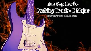 Fun Pop Rock - Backing Track - E Major - 76 BPM