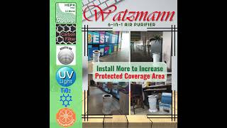 Since 2018 NEU’s Watzmann 6-in-1 Air Purifiers effective affordable with reliable backup service!