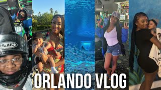 TRAVEL VLOG: COME TO ORLANDO WITH ME & THE FAM! *my baby’s first trip* | Semaj L