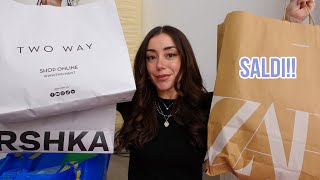 TRY ON HAUL saldi invernali 2025!! 🧥 // Bershka, Zara, Two Way e Ikea